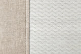 Atlantic, schienale in carta tessile e lino - Beige