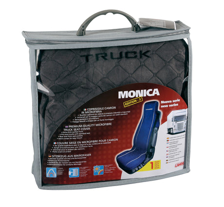 Monica, coprisedile in microfibra per camion - Grigio