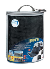 Dots-1, set fodere per furgone senza avvolgicintura - Nero/Grigio