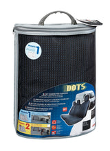 Dots-1, set fodere per furgone senza avvolgicintura - Nero/Blu