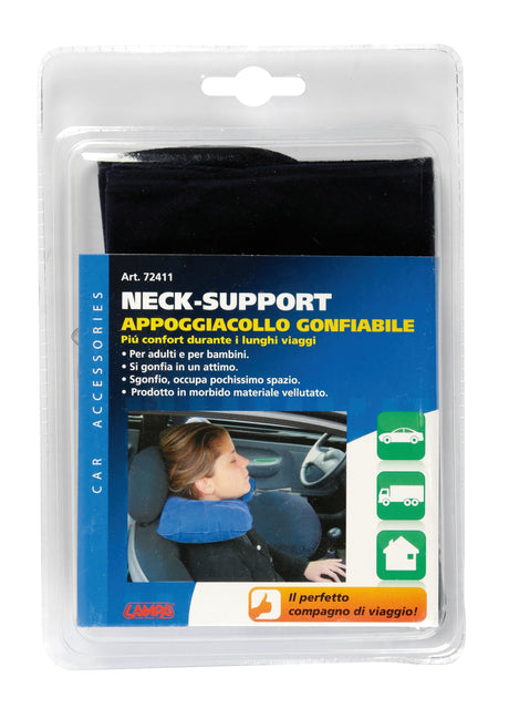 Neck-Support, appoggiacollo gonfiabile