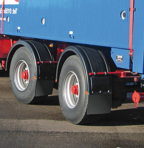 Coppia paraspruzzi omologati per camion - 35 cm