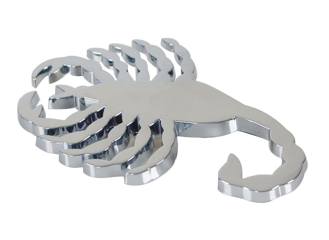 Emblema 3D cromato - Scorpion