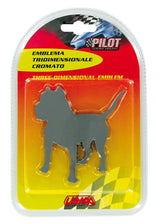 Emblema 3D cromato - Dog