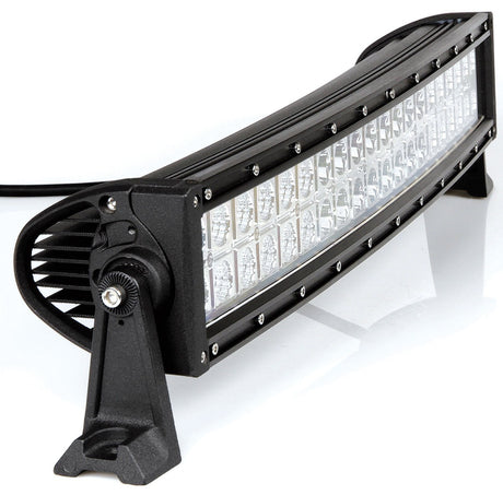 Barra a Led con struttura curva in alluminio, 10/30V - 55 cm