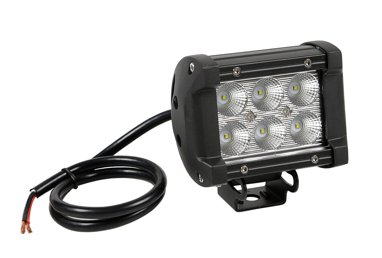 WL-6, faro ausiliario a 6 Led Cree - 9/32V - Bianco