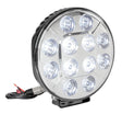 Orion, proiettore supplementare a 12 Led - 9/36V - Ø 215 mm - Cromo