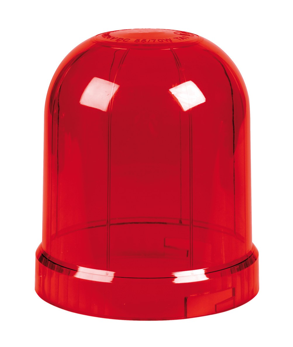 Calotta ricambio per lampade rotanti art. 72999 / 73001 - Rosso