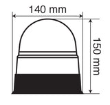 RL-5, lampada emergenza con luce rotante a Led, 12/24V