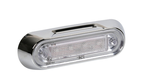 Premium, luce a 4 led, montaggio superficie, 12/24V - Arancio