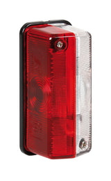 Luce ingombro, 12/24V - Bianco/Rosso