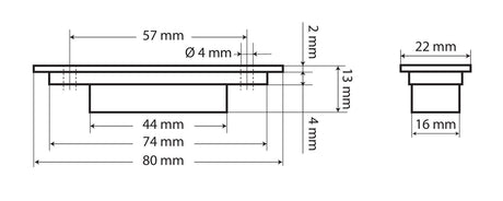 Luce da incasso a Led, 24V - Verde