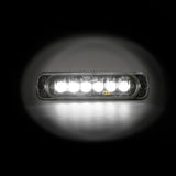 Luce strobo multifunzione a 6 Led, 12/24V - Bianco