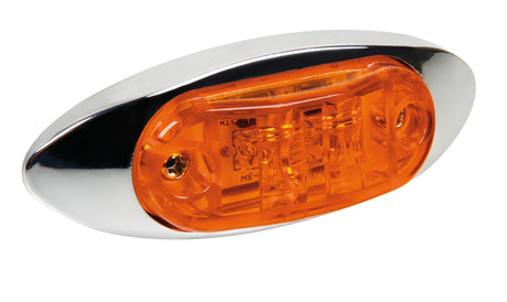 Luce ingombro a 2 Led, 24V - Arancio