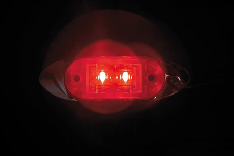 Luce ingombro a 2 Led, 24V - Rosso