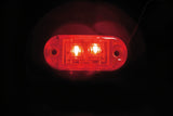 Luce ingombro a 2 Led, 24V - Rosso