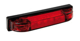 Luce ingombro a 6 Led, 24V - Rosso