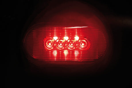 Luce ingombro a 10 Led, 24V - Rosso