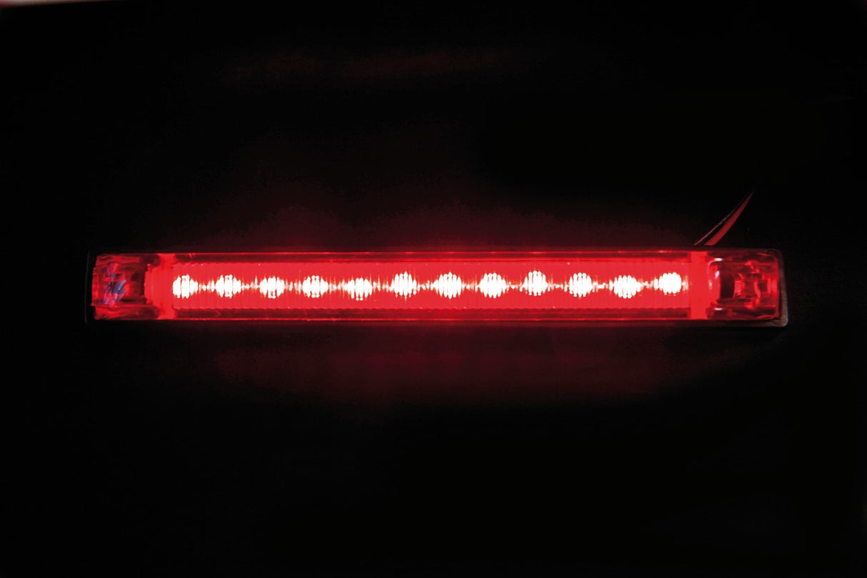 Luce ingombro a 12 Led, 24V - Rosso