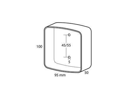 Basic, fanale posteriore 3 funzioni 12V