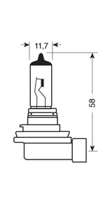 24V Lampada alogena Pro - H11 - 70W - PGJ19-2 - 1 pz - Scatola