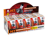 24V Lampada alogena Long Life - H7 - 70W - PX26d - 1 pz - Scatola