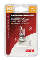 24V Lampada alogena - H3 - 70W - PK22s - 1 pz - D/Blister