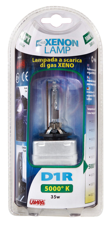 Lampada HID Xenon 5.000°K - D1R - 35W - PK32d-3 - 1 pz - D/Blister