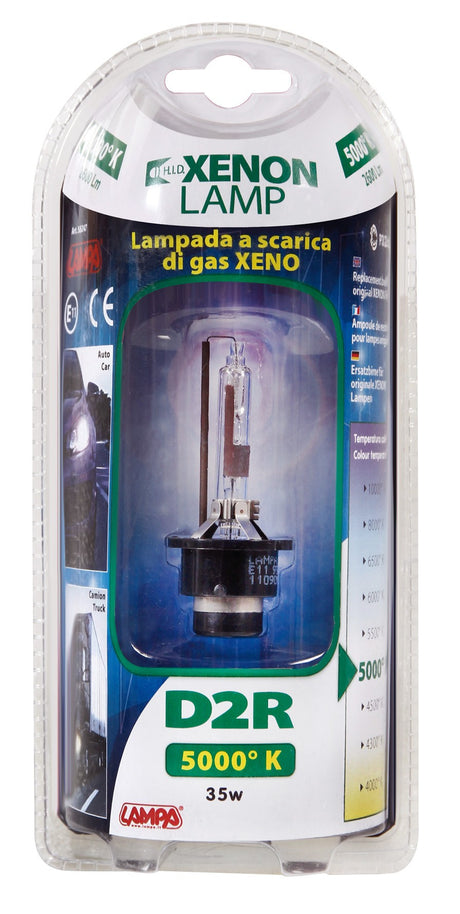 Lampada HID Xenon 5.000°K - D2R - 35W - P32d-3 - 1 pz - D/Blister