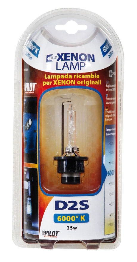 Lampada HID Xenon 6.000°K - D2S - 35W - P32d-2 - 1 pz - D/Blister