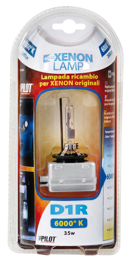 Lampada HID Xenon 6.000°K - D1R - 35W - PK32d-3 - 1 pz - D/Blister