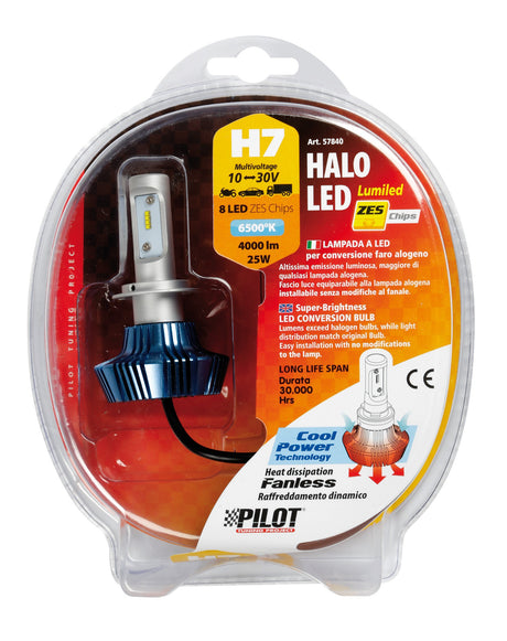 10-30V Halo Led - (H7) - 25W - PX26d - 1 pz - D/Blister