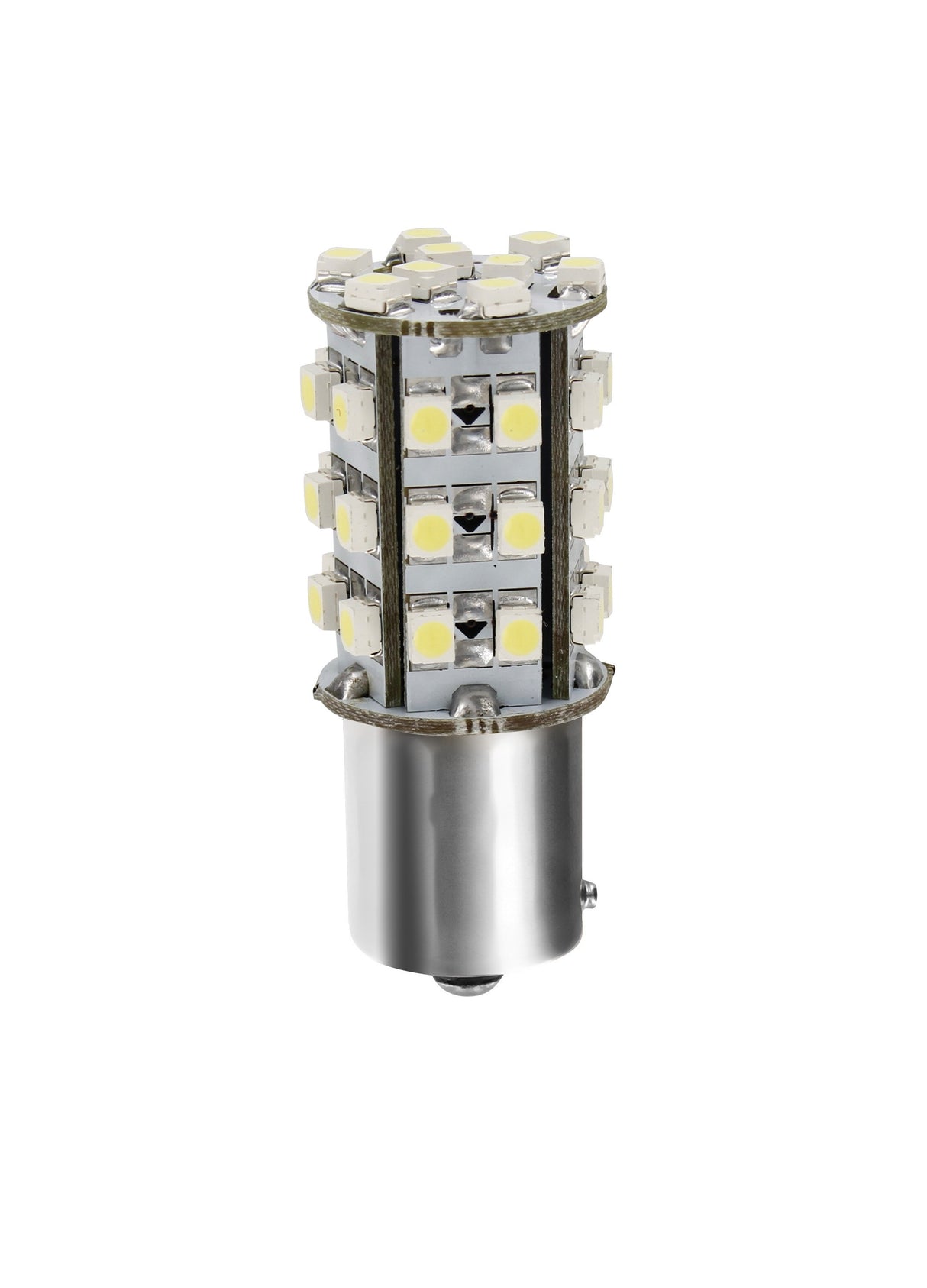 24/28V Hyper-Led 39 - 39 SMD x 1 chips - (P21W) - BA15s - 1 pz - D/Blister - Bianco - Doppia polarità