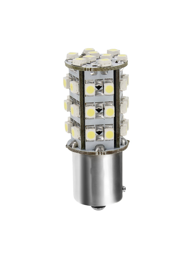 24/28V Hyper-Led 39 - 39 SMD x 1 chips - (P21W) - BA15s - 1 pz - D/Blister - Bianco - Doppia polarità