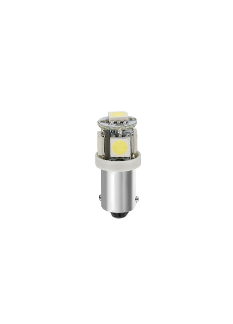 24/28V Hyper-Led 15 - 5 SMD x 3 chips - (T4W) - BA9s - 2 pz - D/Blister - Bianco - Doppia polarità