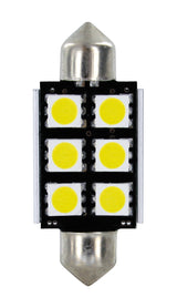 24/30V Hyper-Led 18 - 6 SMD x 3 chips - 15x39 mm - SV8,5-8 - 2 pz - D/Blister - Bianco - Doppia polarità