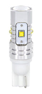 10-30V Mega-Led 45 - 5 SMD x 9 chips - (T10) - W2,1x9,5d - 2 pz - D/Blister - Bianco - Doppia polarità