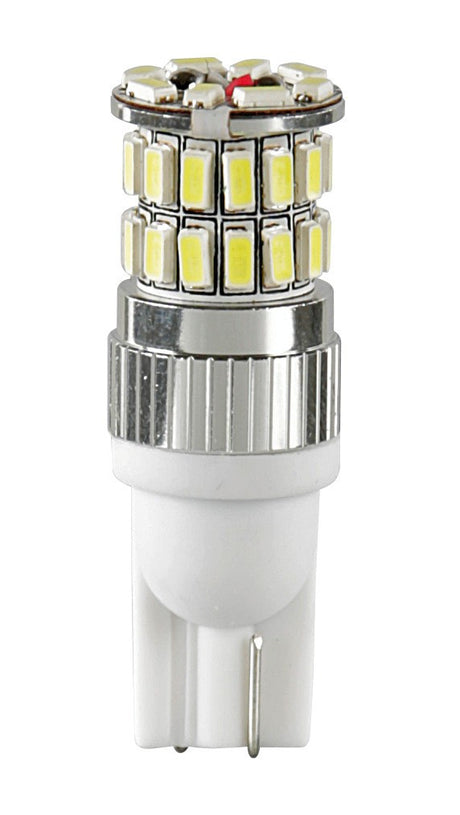 24-30V Mega-Led 36 - 36 SMD x 1 chip - (T10) - W2,1x9,5d - 2 pz - D/Blister - Bianco - Doppia polarità