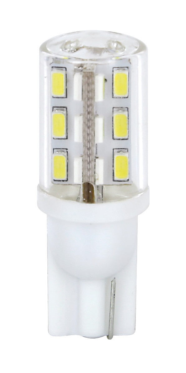 10-30V Mega-Led 24 - 24 SMD x 1 chip - (T10) - W2,1x9,5d - 2 pz - D/Blister - Bianco