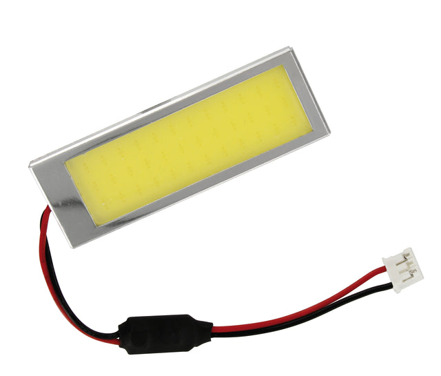 10-30V Mega-Led - Pannello COB 36 chips - 60x20 mm - 2,4W - 1 pz - D/Blister - Bianco