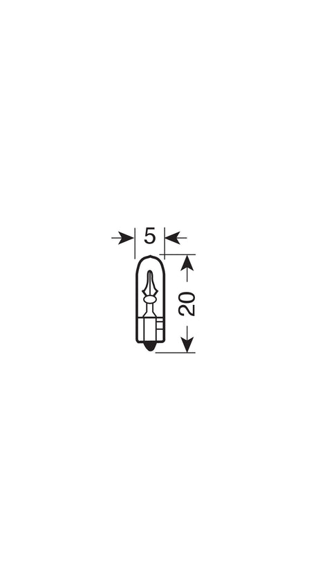 24V Truckstar Pro - W5W - 5W - W2,1x9,5d - 1 pz - Sfuso