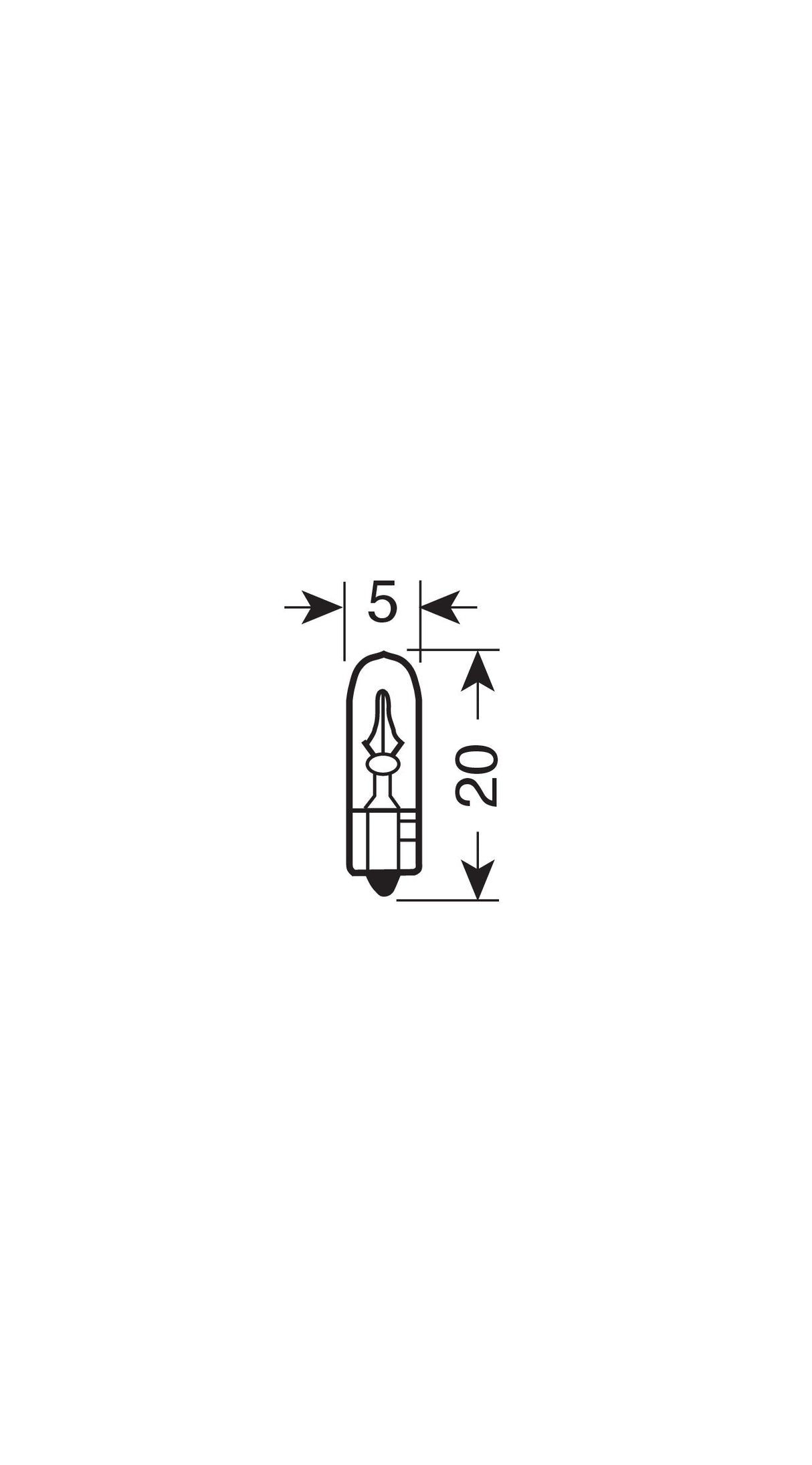 24V Original Line - 1W - W2x4,6d - 1 pz - Sfuso