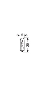 24V Original Line - 1W - W2x4,6d - 1 pz - Sfuso