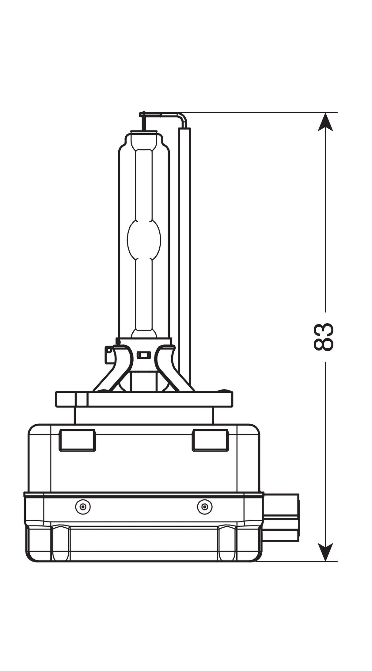 Xenarc - D1S - 35W - PK32d-2 - 1 pz - Scatola