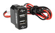 Original-Fit, doppia presa USB, 12/24V - Man