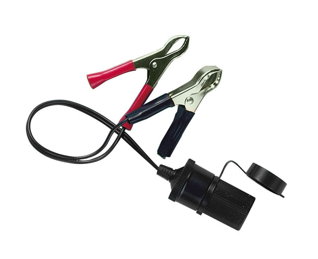 Presa corrente con clips batteria 12/24V