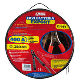 Cavi batteria Export 12/24V - 250 cm - 400 A - 12 mm²