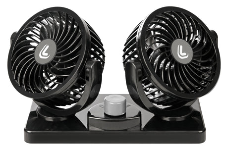 Twin-Air, doppio ventilatore a due velocità, Ø 4” - 24V