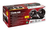 Twin-Air, doppio ventilatore a due velocità, Ø 4” - 24V