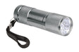 Touring, torcia a 9 Led, 1200 Mcd